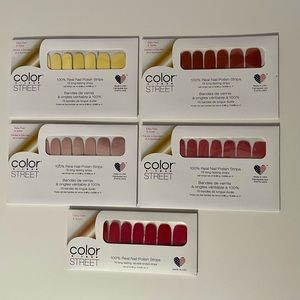 Color Street Nail Polish Strips (5for$10)